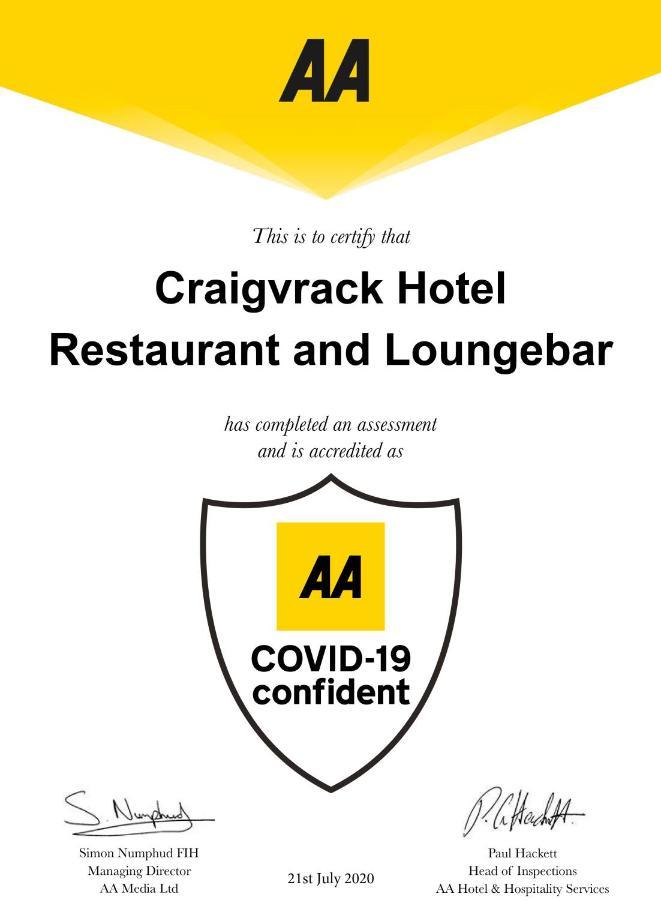 Craigvrack Hotel & Restaurant Pitlochry Eksteriør bilde